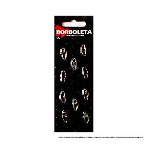 Snap Borboleta Nº1 (40lbs) - Engate Rápido Isca Artificial