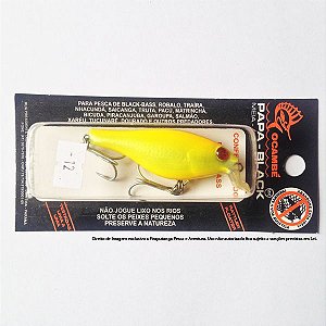 Isca Artificial Papa Black Ocambé, Cor 12 (Amarela)