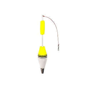 Boia de Arremesso Torpedo Barão Nº05 (50g 22cm) - Amarelo