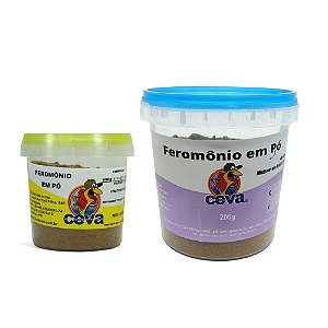 Feromônio em Pó Ceva Iscas Atrativo para Peixes 100g-200g