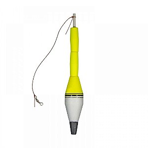 Boia de Arremesso Torpedo Barão Nº10 (65g/22cm) - Amarelo