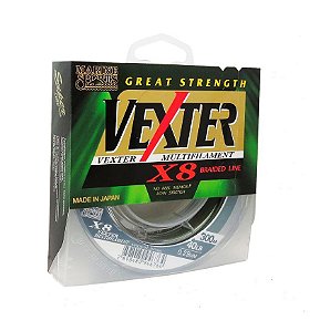 Linha Multifilamento Vexter X8 0,25mm 30lbs - 300m