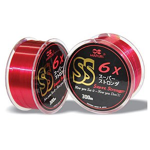 Linha Monofilamento Maruri SS 6X 0,26mm 15lbs - 300m