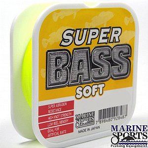 Linha Marine Sports Super Bass Soft 0,40mm 24lbs - 250m