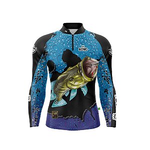 Piraputanga Pesca - Camiseta Pesca King Manga Longa UV-50 KFF-651 -  Piraputanga Pesca e Aventura