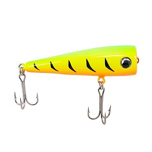 Isca Artificial OCL Baca Popper 75 7,5cm/13g Cor FT