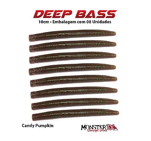 Isca Artificial Monster3x Deep Bass 10cm, Candy Pumpkin - 08p