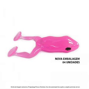 Isca Artificial Monster3x Paddle Frog Sapo - Rosa