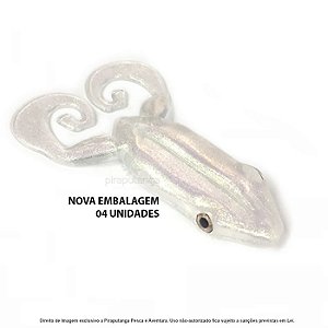 Isca Artificial Monster3x Tail Frog Sapo - Ultra Shine Cristal