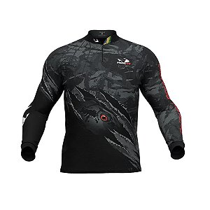 Camisa Pesca Presa Viva Açu 08 Proteção UV+