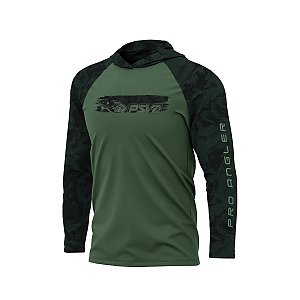 Camisa Presa Viva Poliamida 36 C/ Capuz Proteção UV50+