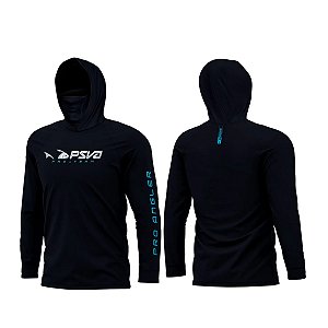 Camisa Presa Viva Poliamida 38 C/ Capuz C/ Máscara Integrado Proteção UV50+