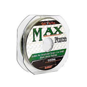 Linha Monofilamento Maruri Max Force (Escolha Diâmetro) 100m (Unidade)