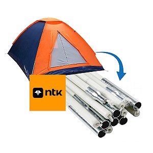 Kit Jogo de Varetas Reposição Barraca Panda NTK Nautika 2P 3P 4P 6P