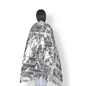 Manta Térmica Aluminizada Camping Trilha Legendários Cobertor de Emergência