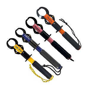 Alicate Garra Pega Peixe Contenção Deyu DY-01 com Balança de 19kg