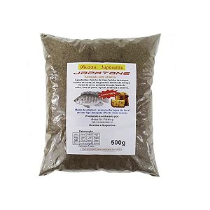 Massa Japonesa Japatone 500g Isca Pesqueiro Tambaqui Tambacu Pacu Pacu