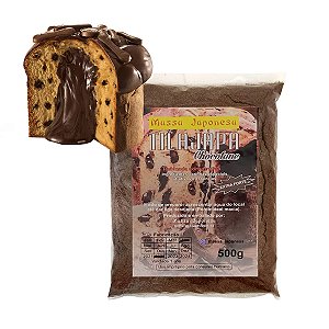 Massa Japonesa Tilajapa Chocotone 500g Extra Forte Isca Pesqueiro Tilápia Pacu Carpa