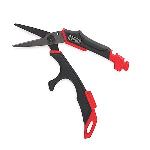 Tesoura Rapala RCDPLS de Precisão para Linha Multifilamento (Micro Lâmina Serrilhada)