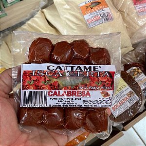 Bolinha Soja Pronta Massa Pesca Cattame Calabresa 180g