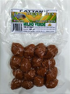 Bolinha Soja Pronta Massa Pesca Cattame Milho Verde 180g