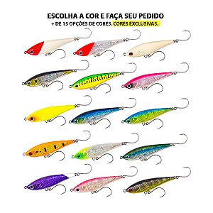Isca Artificial Borboleta Perigosa 9cm/27g Anzol In Line