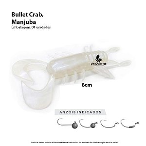 Isca Artificial Monster3x Bullet Crab 8cm Manjuba 4p