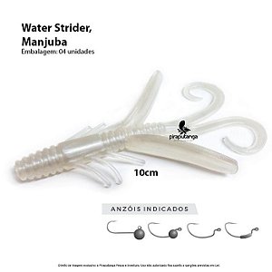 Isca Artificial Monster3x Water Strider 10cm Manjuba 4p