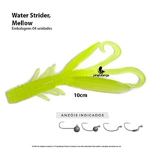 Isca Artificial Monster3x Water Strider 10cm Mellow 4p