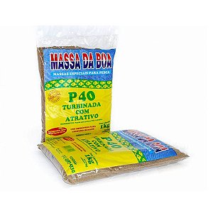 Massa da Boa Pesca P40 Turbinada 500g Especial Pesqueiro