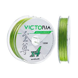 Linha Multifilamento Maruri Victoria Super PE X4 Verde 100m
