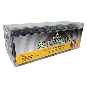 Linha Monofilamento Ottoni Platinum XT 0,40mm 43lbs - 1.000m