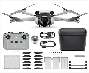 DJI Mini 3 PRO (DJI RCn1) com Kit Fly More Combo