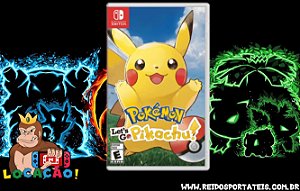 [DISPONÍVEL] Jogo Pokemon Lets Go Pikachu Nintendo Switch