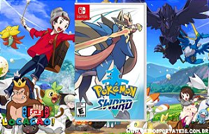 [VOCÊ PODERÁ JOGAR DIA 29/04/2024] Pokemon Sword Nintendo Switch