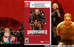 [VOCÊ PODERÁ JOGAR DIA 30/04/2024] Jogo Wolfenstein II: The New Colossus Nintendo Switch