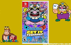 [VOCÊ PODERÁ JOGAR DIA 08/04/2024] JOGO WARIO WARE GET IT TOGETHER NINTENDO SWITCH