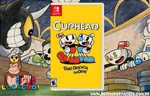 [VOCÊ PODERÁ JOGAR DIA 24/05/2024] CUPHEAD Nintendo Switch