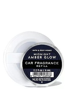 Midnight Amber Glow Car Gragrance Refil - Consumos da Martina
