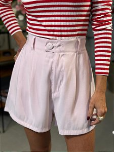Shorts Feminino Alfaiataria Crepe Livia Rose