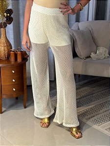 Calça Feminina Tela Pérola
