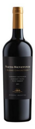 Vinho Blend Collection Cabernet Sauvignon, Cabernet Franc, Petit Verdot Nieto Senetiner