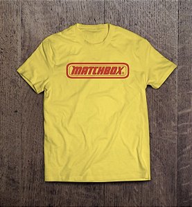 Camiseta Matchbox Amarela