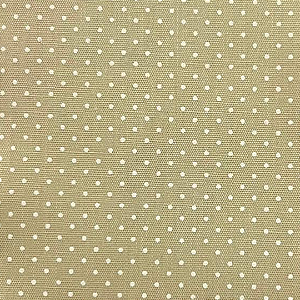 TECIDO 100% ALGODÃO MINI POÁ BEGE CLARO - PREÇO 0,50 X 1,50M