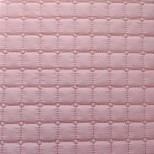 TECIDO MATELASSADO NYLON IMPERMEÁVEL ROSA BEBÊ QUILT MINI PÓA - PREÇO DE 0,50 X 1,45