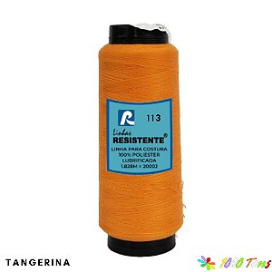 LINHA PARA COSTURA RESISTENTE 120/2000J-TANGERINA - 113