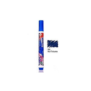 CANETA ACRILPEN ACRILEX-501 AZUL TURQUESA