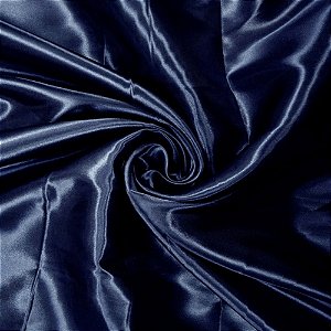 TECIDO CETIM - AZUL MARINHO 1,00 X 1,40 CM