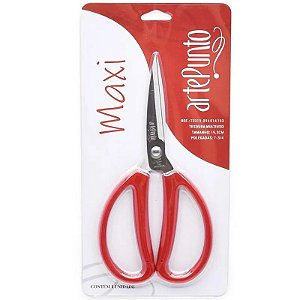 TESOURA MULTOUSO MAXI 19,3 cm - ArtePunto - Cor Vermelha