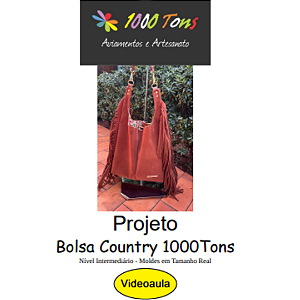PROJETO BOLSA COUNTRY + VIDEO AULA NO FACEBOOK